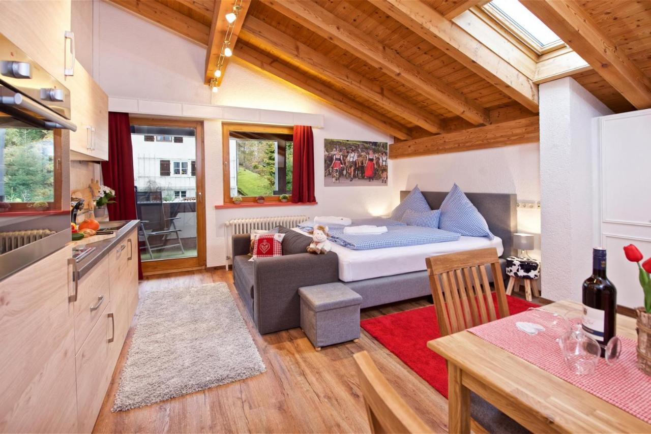 Ferienwohnungen Am Schlossberg Oberstaufen Ngoại thất bức ảnh